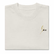 Kikoru (Officer) - Oversized Heavy Tee-Faded Bone-S-Iced Tea Aesthetics