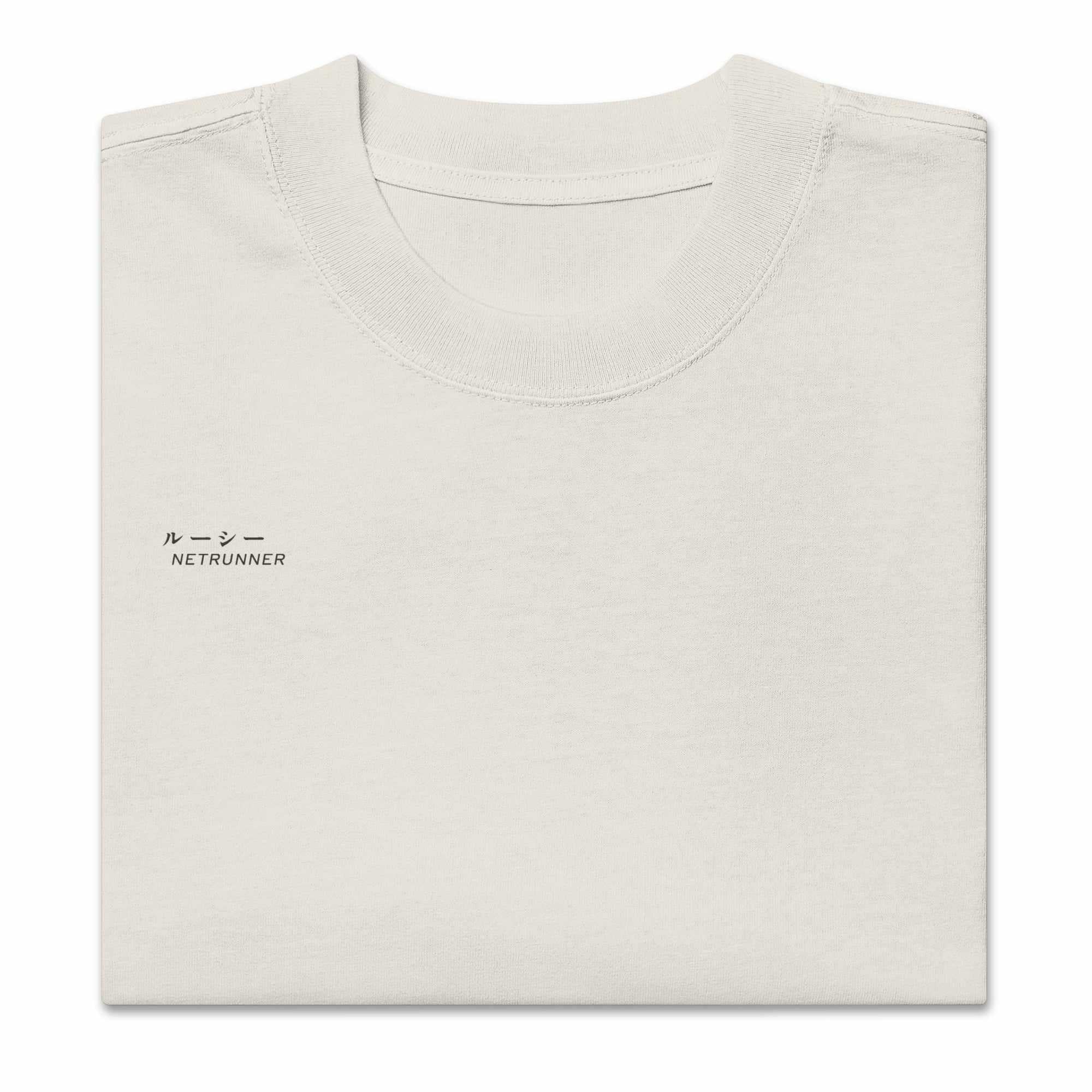 Lucy (Vision) - Oversized Heavy Tee-Faded Bone-M-Iced Tea Aesthetics