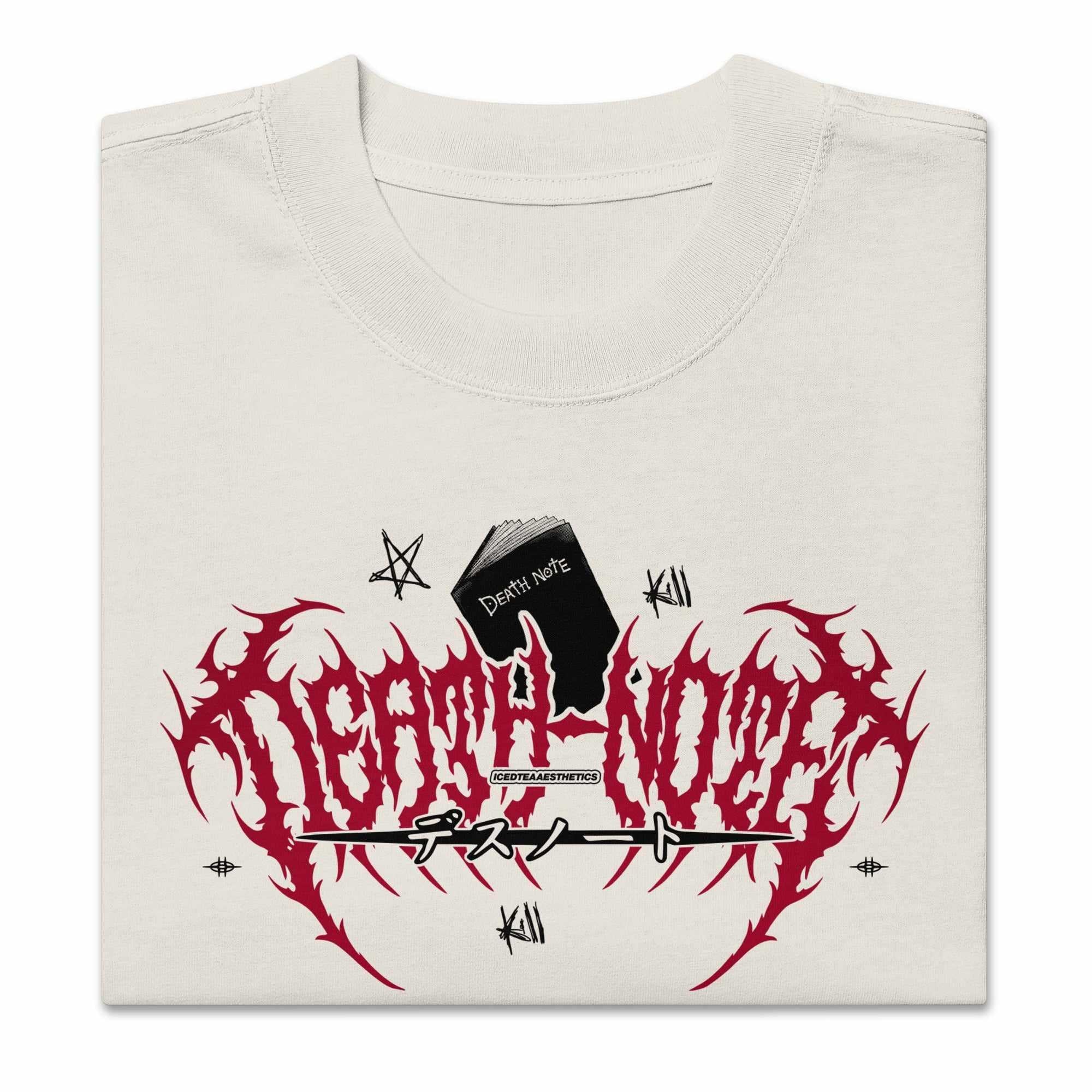 ROT - Oversized Heavy Tee-Faded Bone-S-Iced Tea Aesthetics