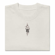 Stone Flail - Oversized Heavy Tee-Faded Bone-S-Iced Tea Aesthetics