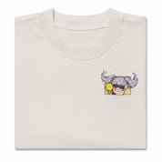 Agent Frieren - Oversized Heavy Tee-Faded Bone-S-Iced Tea Aesthetics