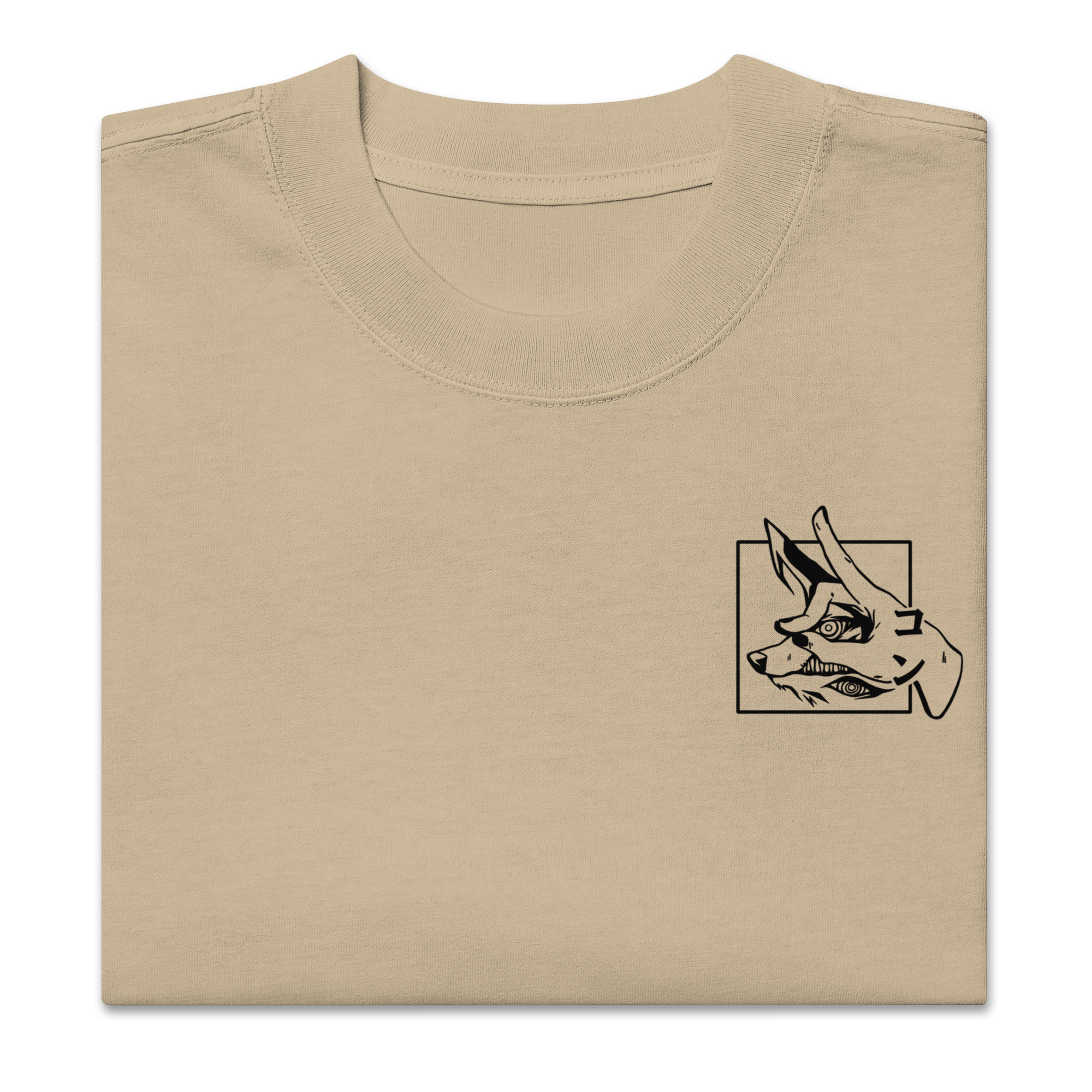 FOX DEVIL - Oversized Heavy Tee