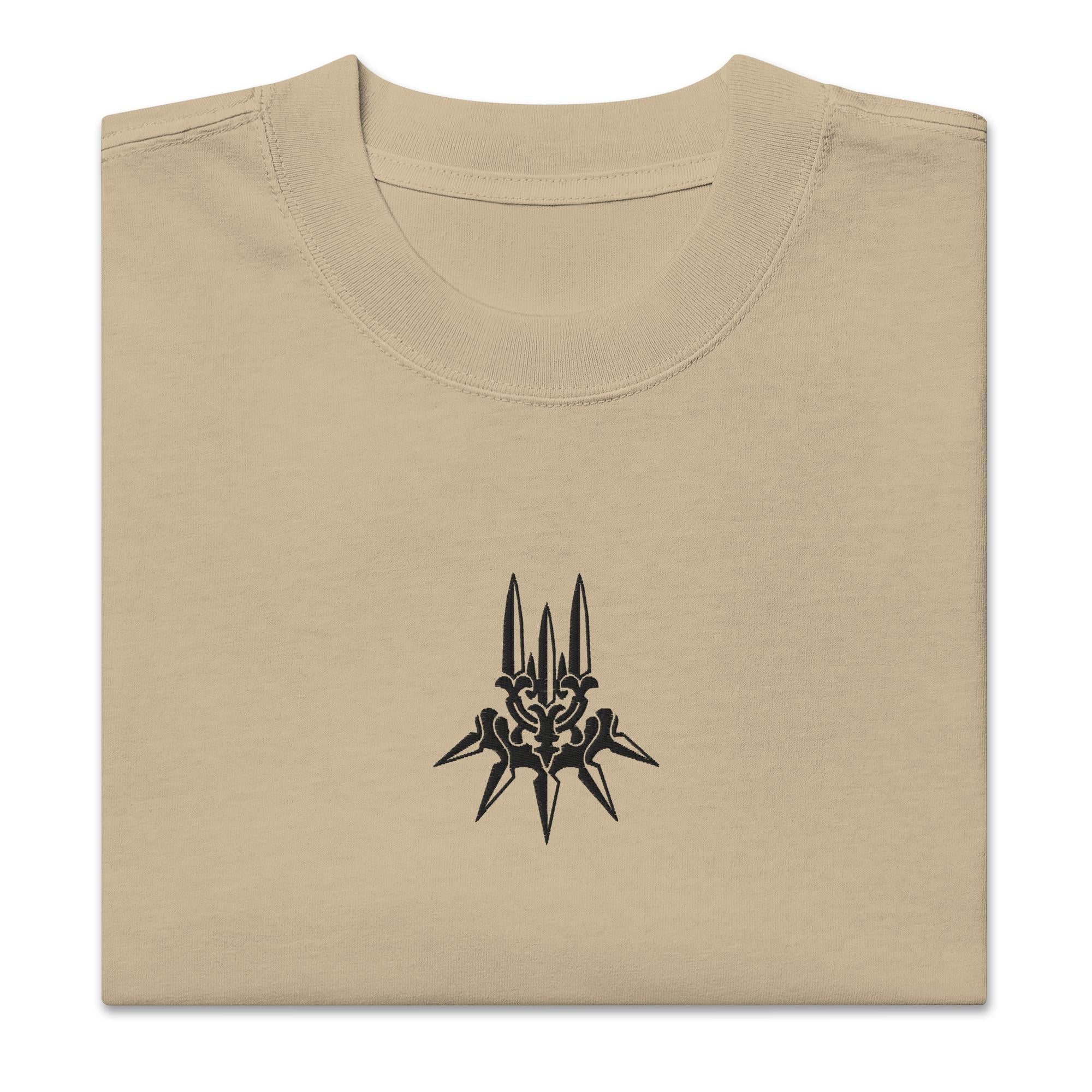 YoRHa (Embroidery ) - Oversized Heavy Tee