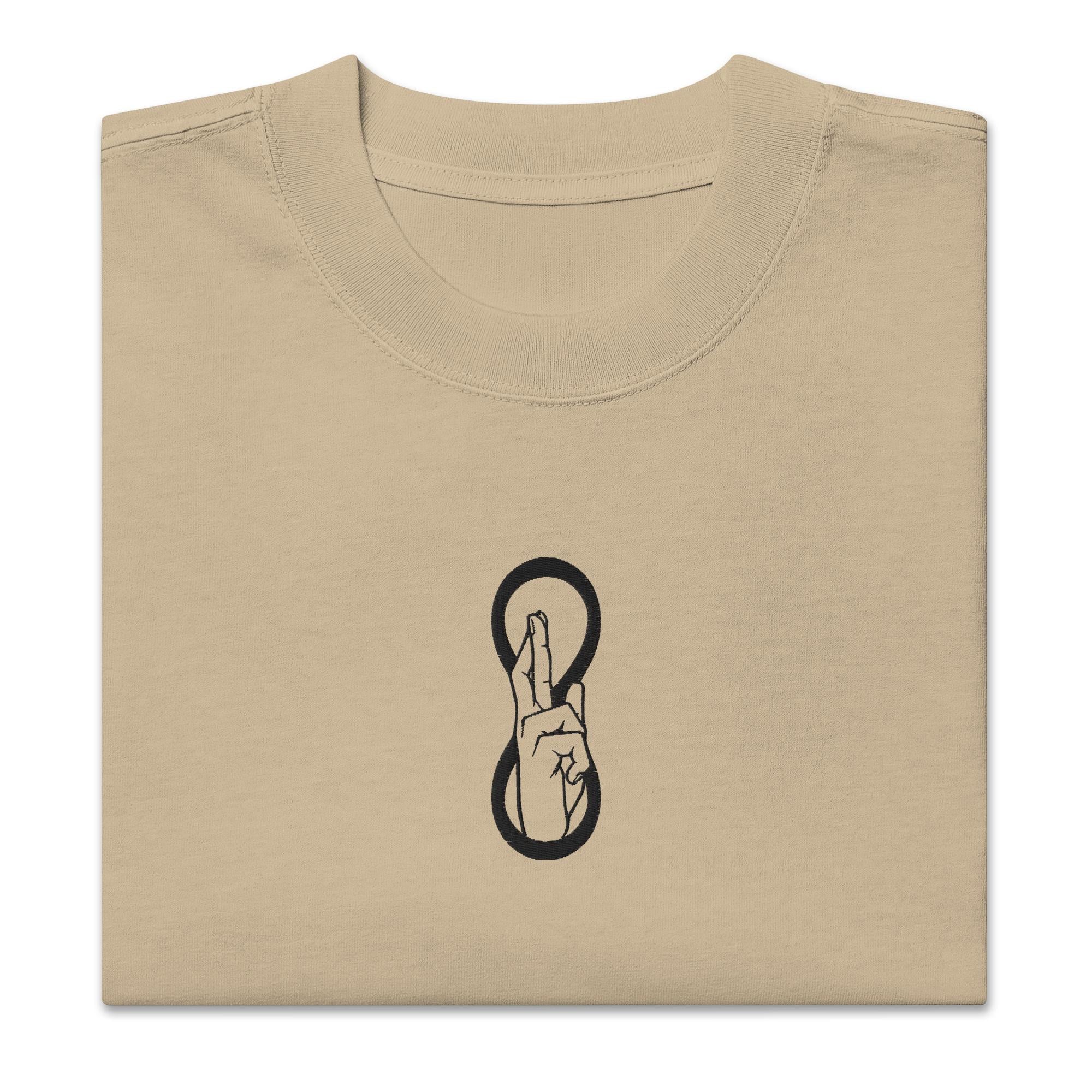 Unlimited Void - Embroidery Oversized Heavy Tee