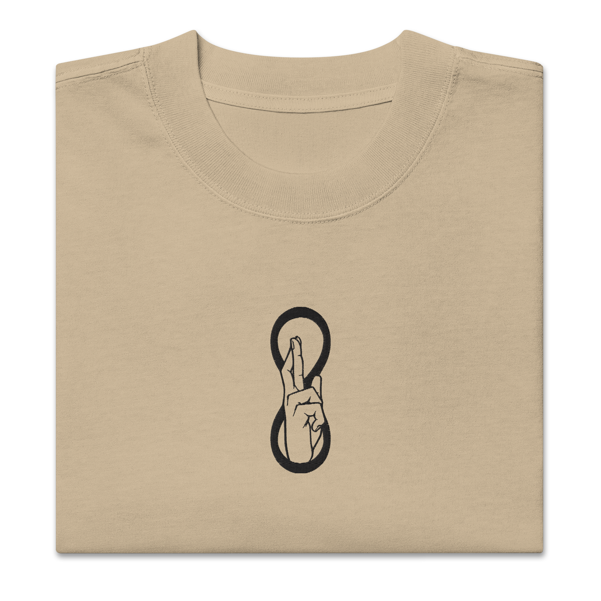 Unlimited Void - Embroidery Oversized Heavy Tee