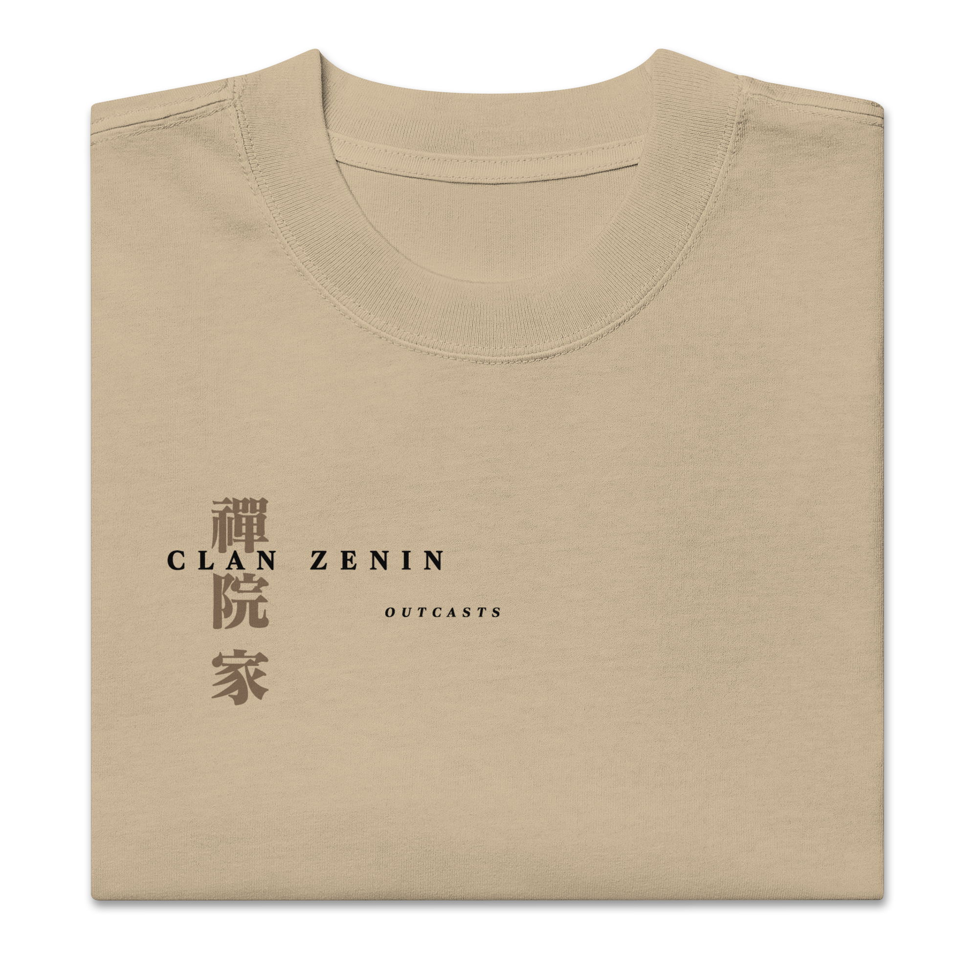 Clan Zenin (OUTCASTS) - Oversized Heavy Tee