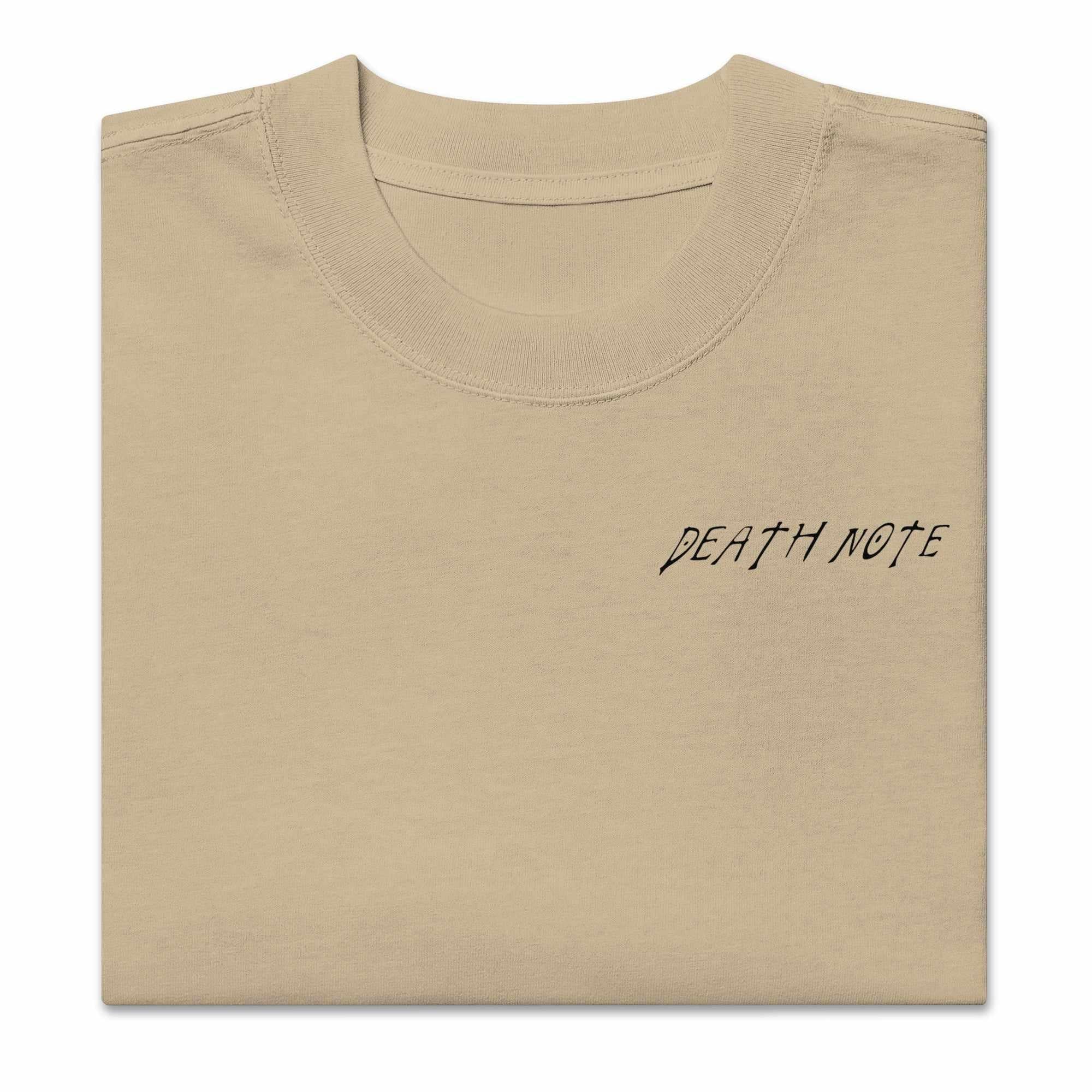 Murder Weapon - Oversized Heavy Tee-Faded Khaki-S-Iced Tea Aesthetics