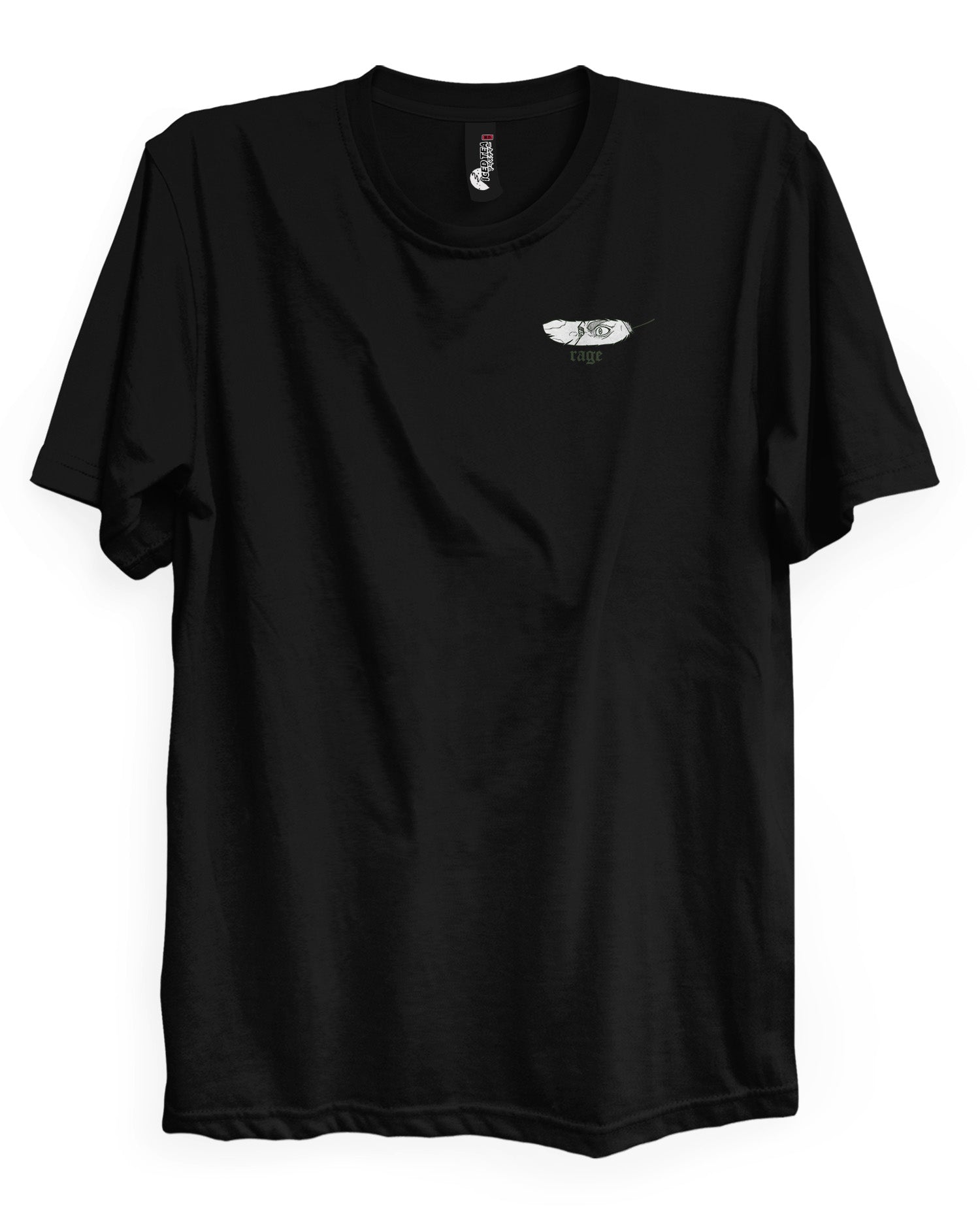 Rage - T-Shirt-Black-S-Iced Tea Aesthetics