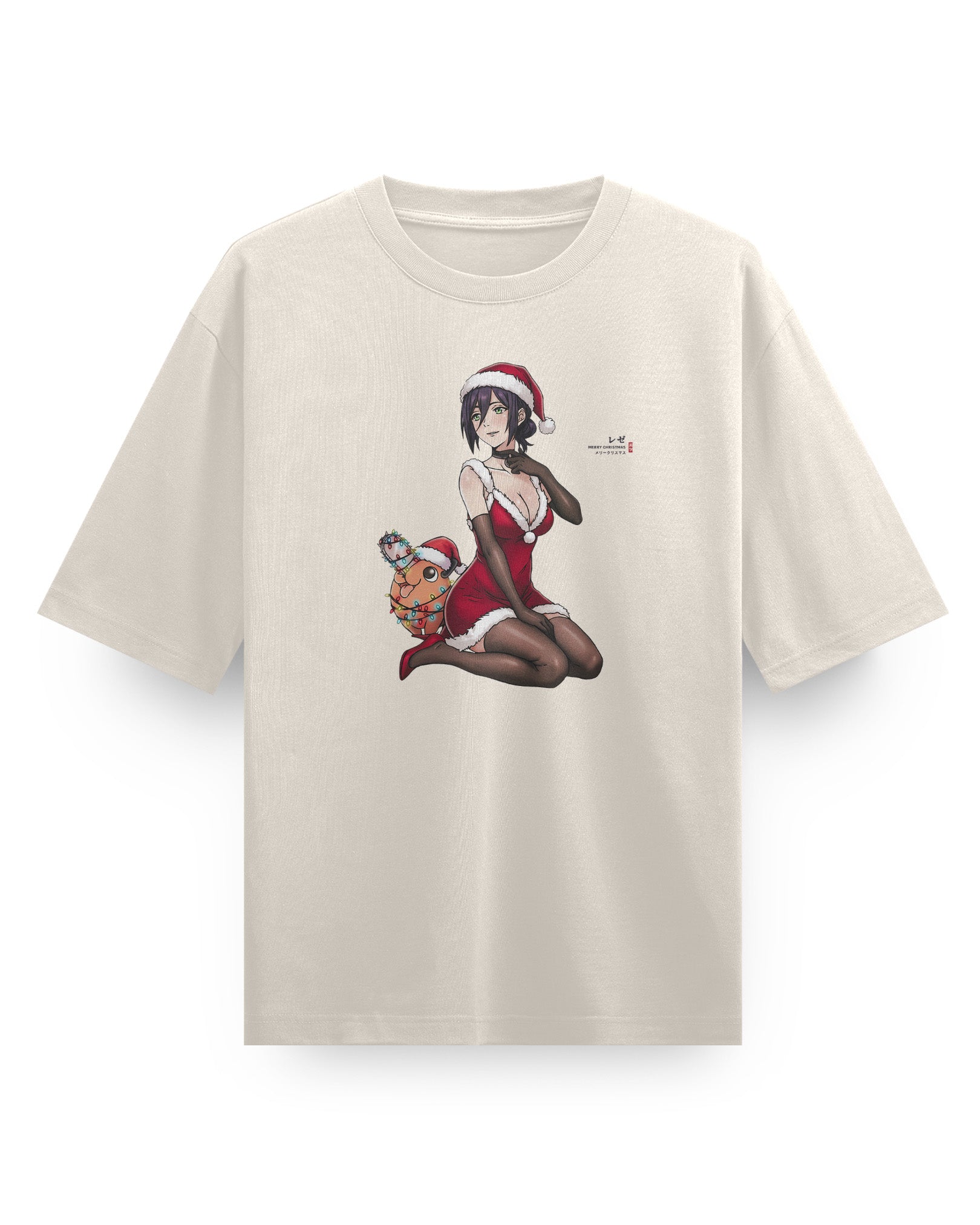 [LIMITED] Reze (Christmas) - Oversized Heavy Tee