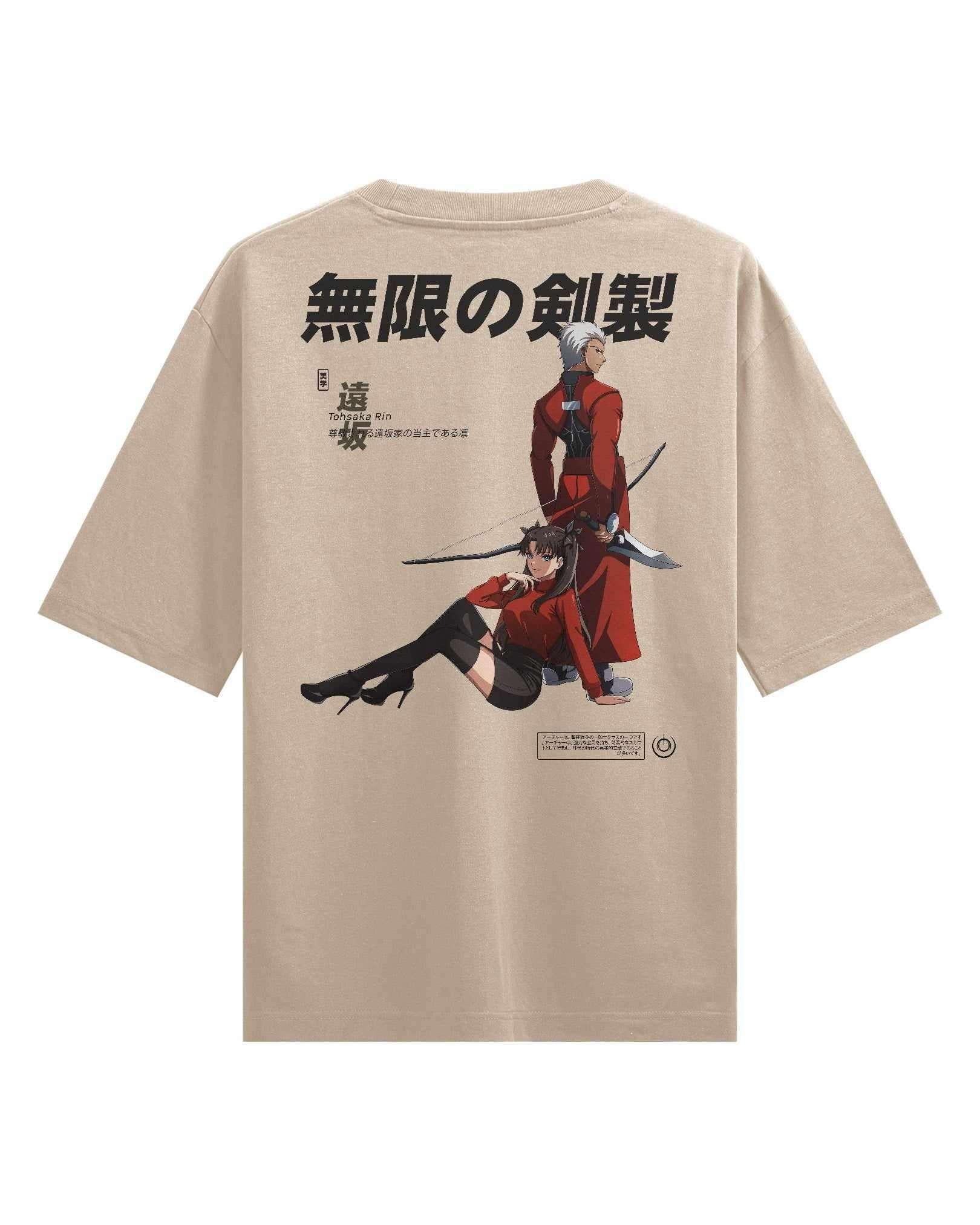 TOHSAKA X ARCHER - Oversized Heavy Tee