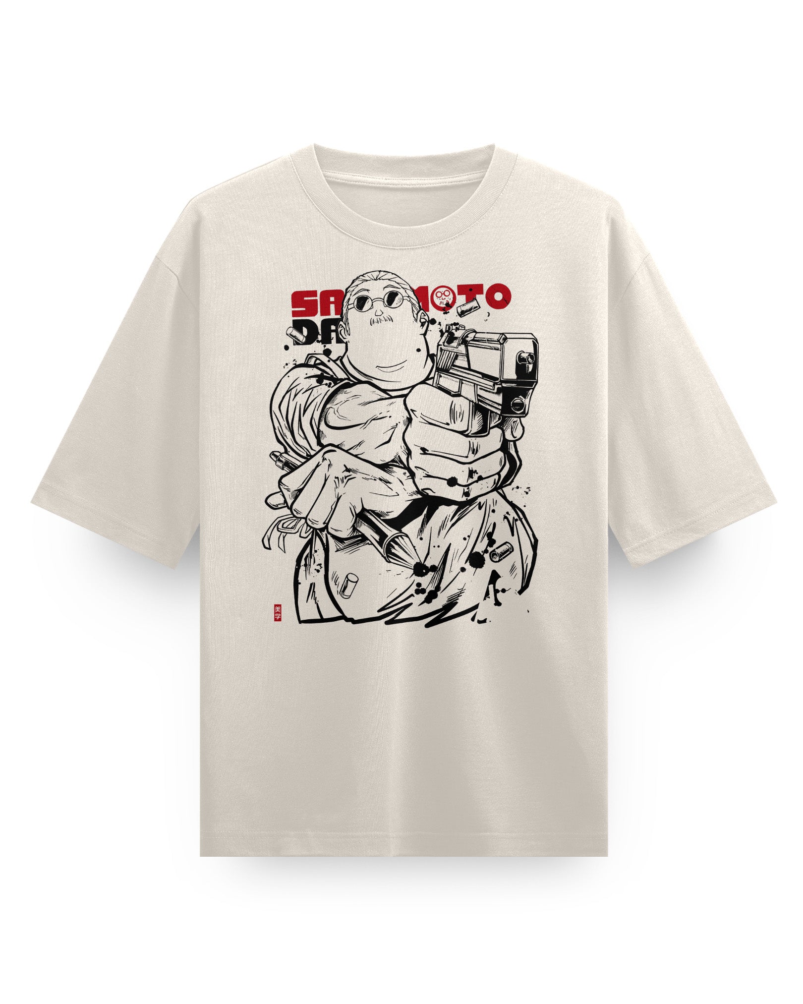 SAKAMOTO 9MM - Oversized Heavy Tee