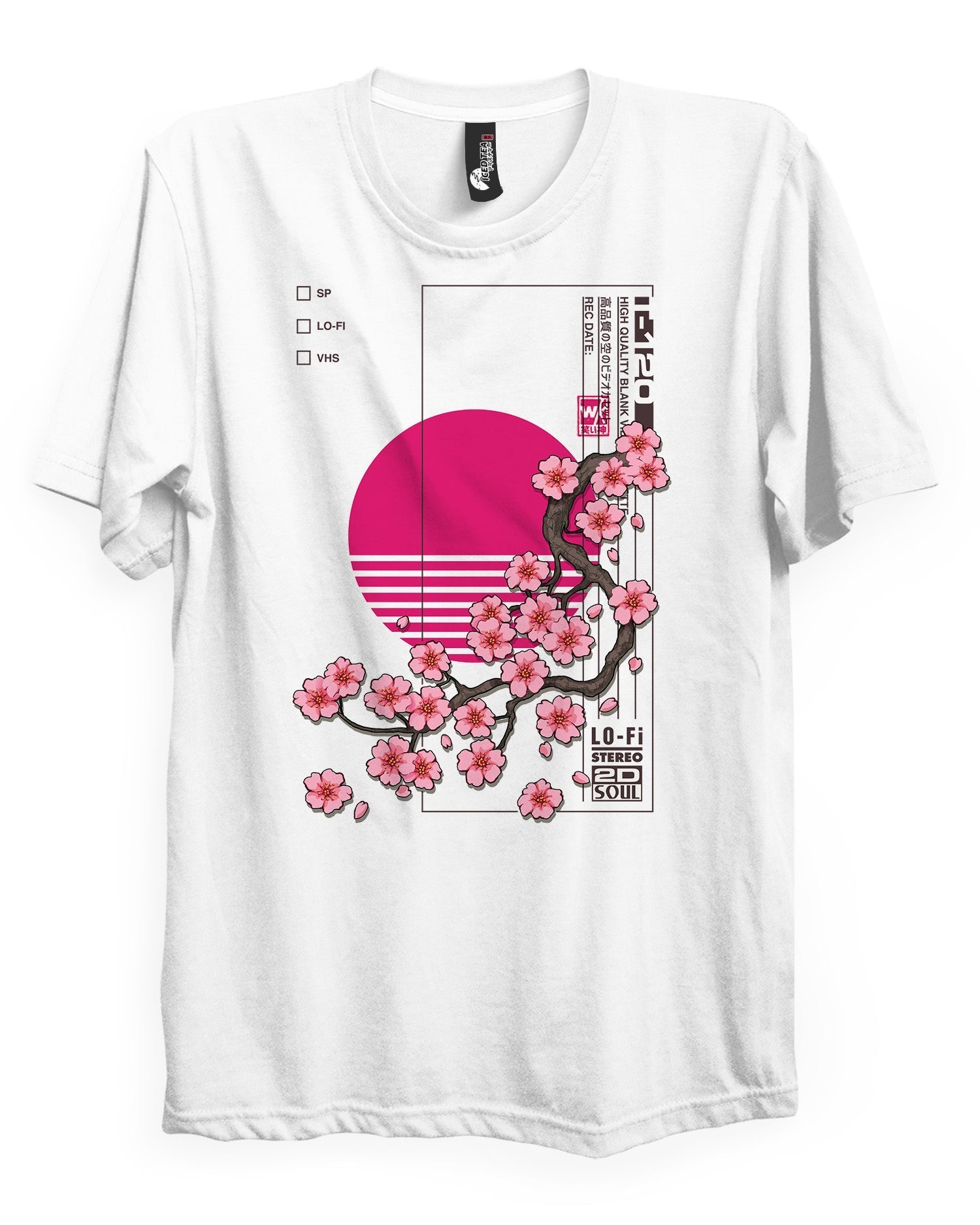 Sakura LO-FI (VHS) - T-Shirt