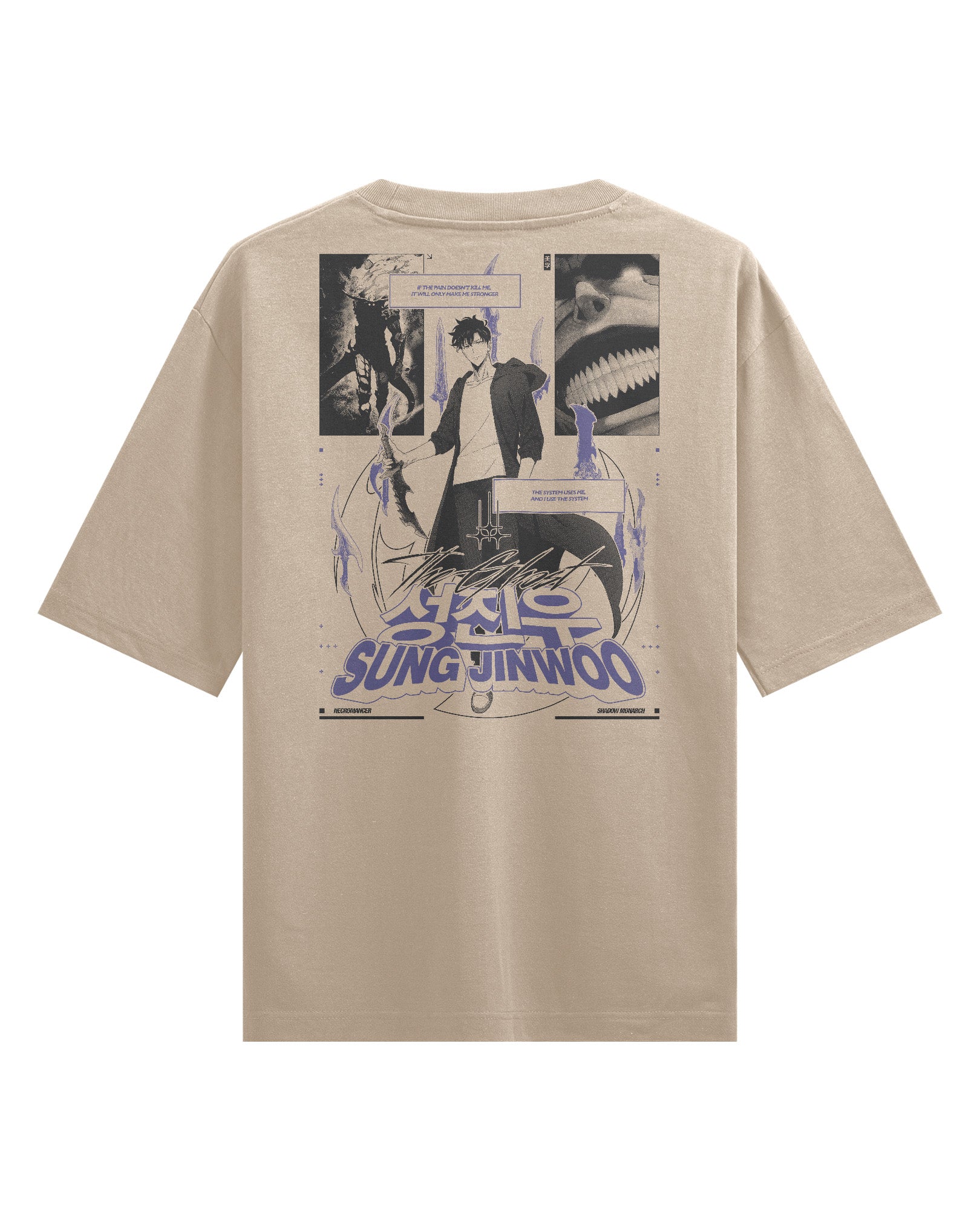 Shadow Monarch - Oversized Heavy Tee