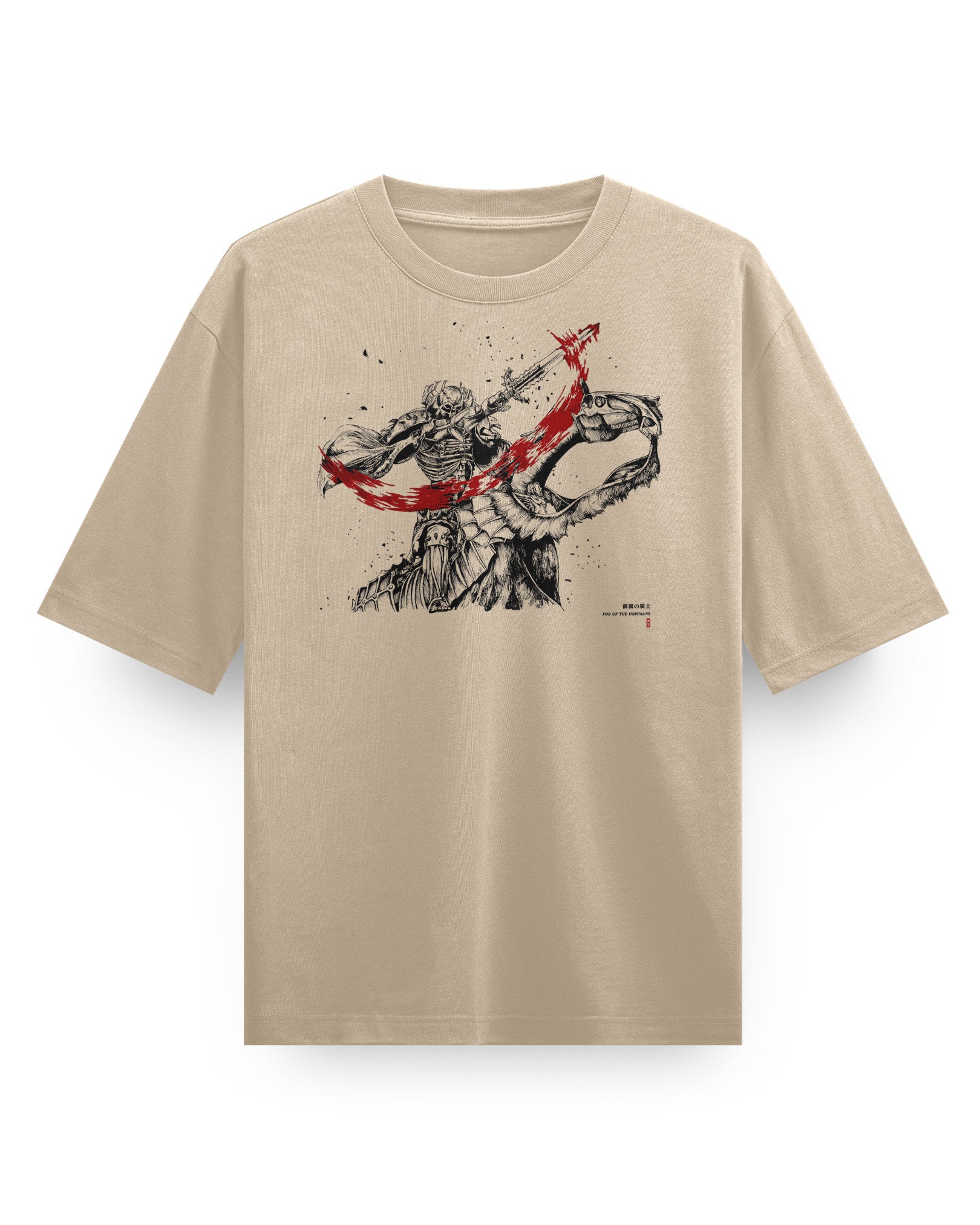 SKULL KNIGHT - Oversized Heavy Tee