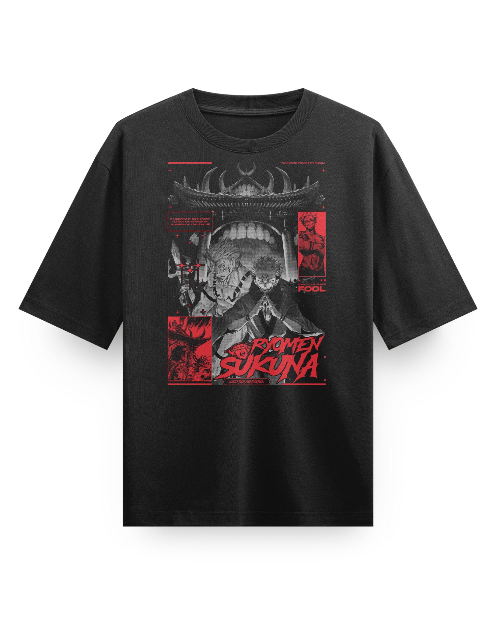 HIERARCHY - Oversized Heavy Tee