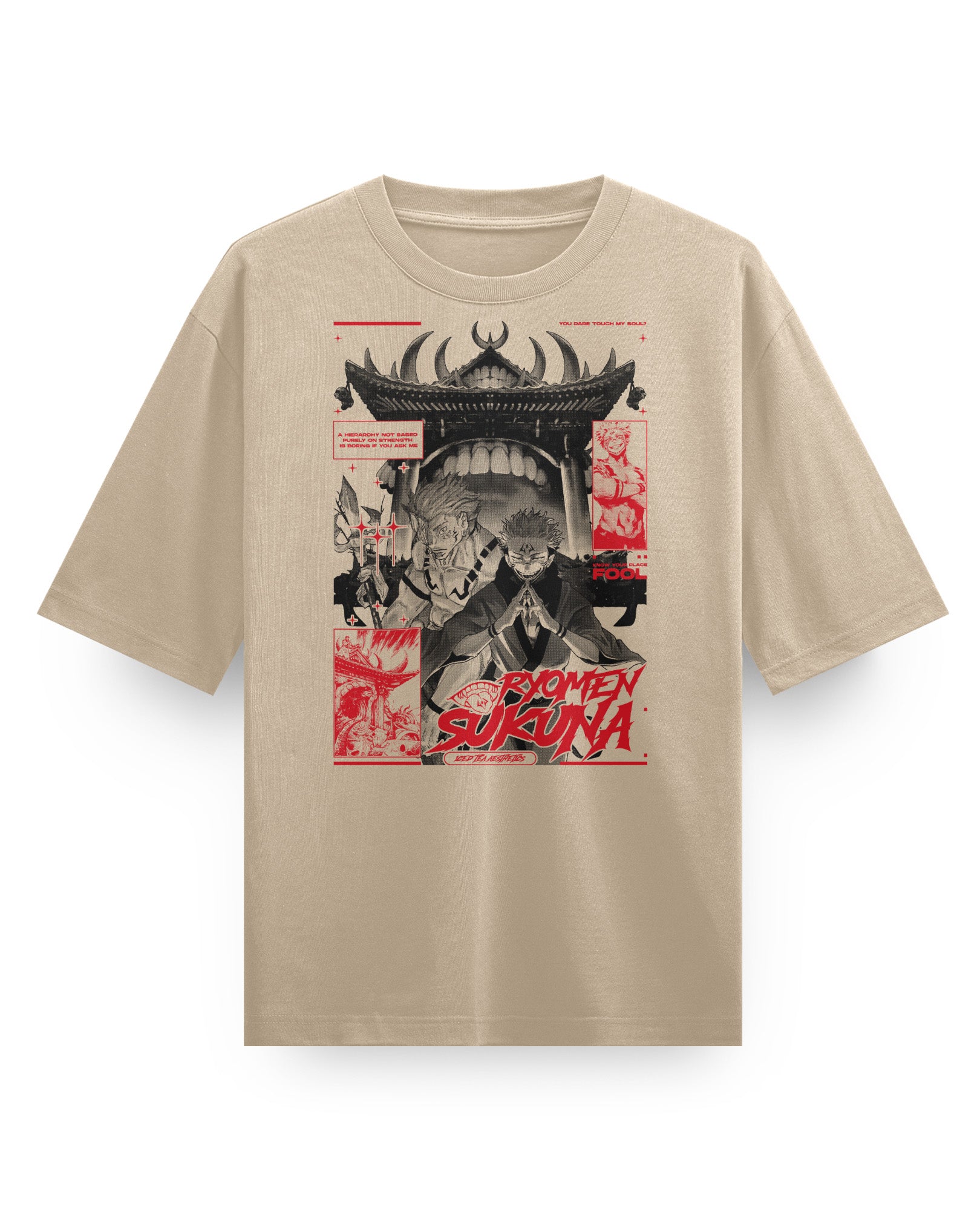 HIERARCHY - Oversized Heavy Tee