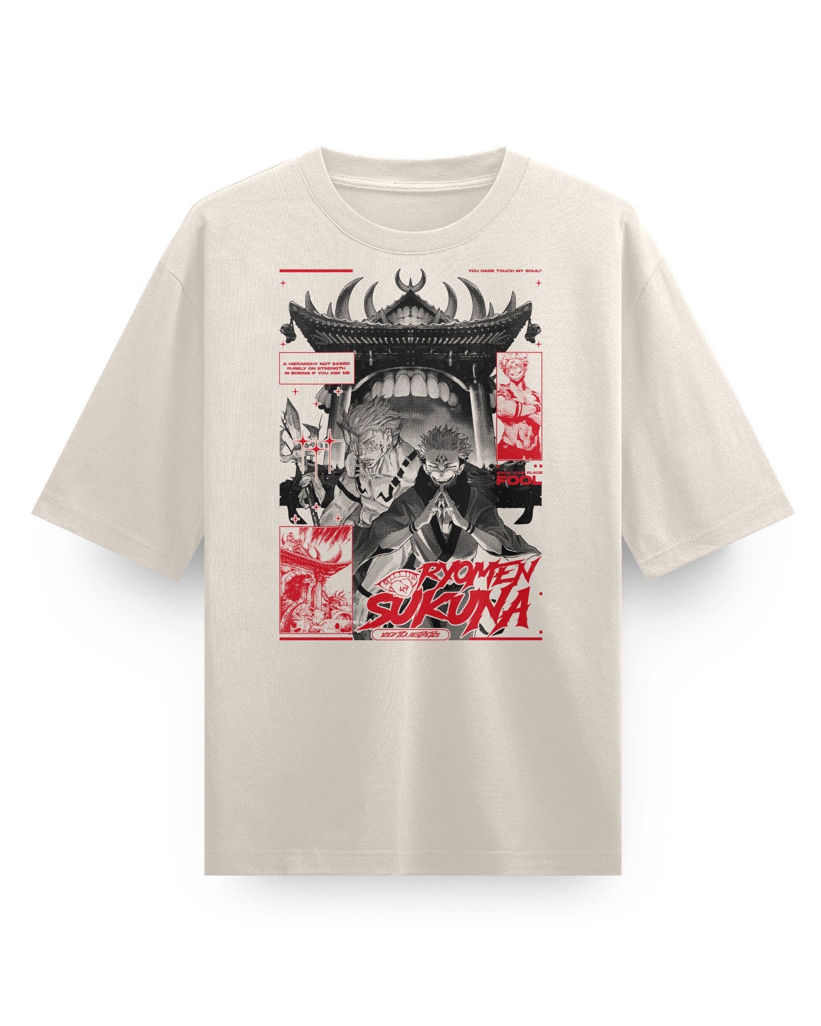 HIERARCHY - Oversized Heavy Tee