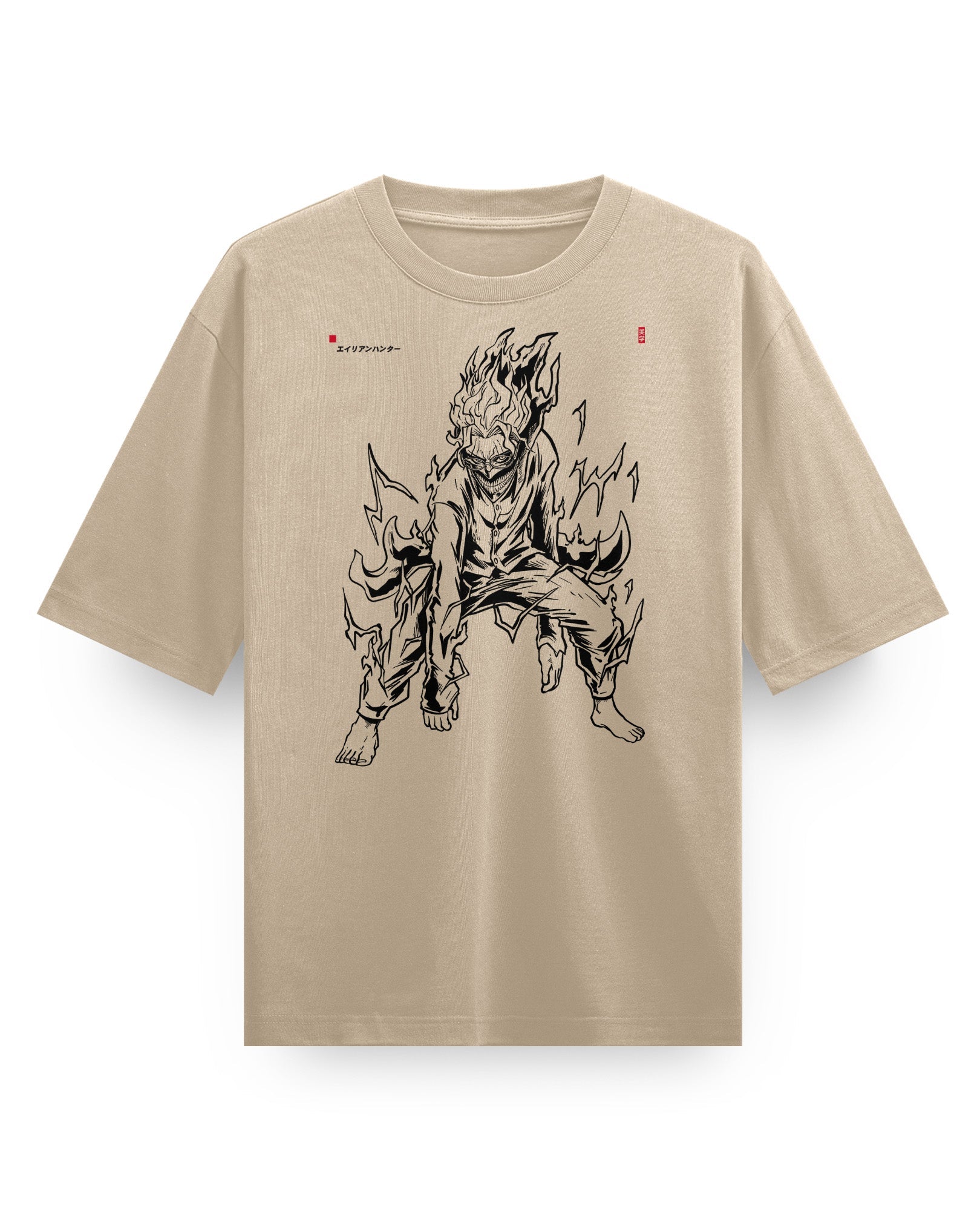 UFO HUNTER - Oversized Heavy Tee