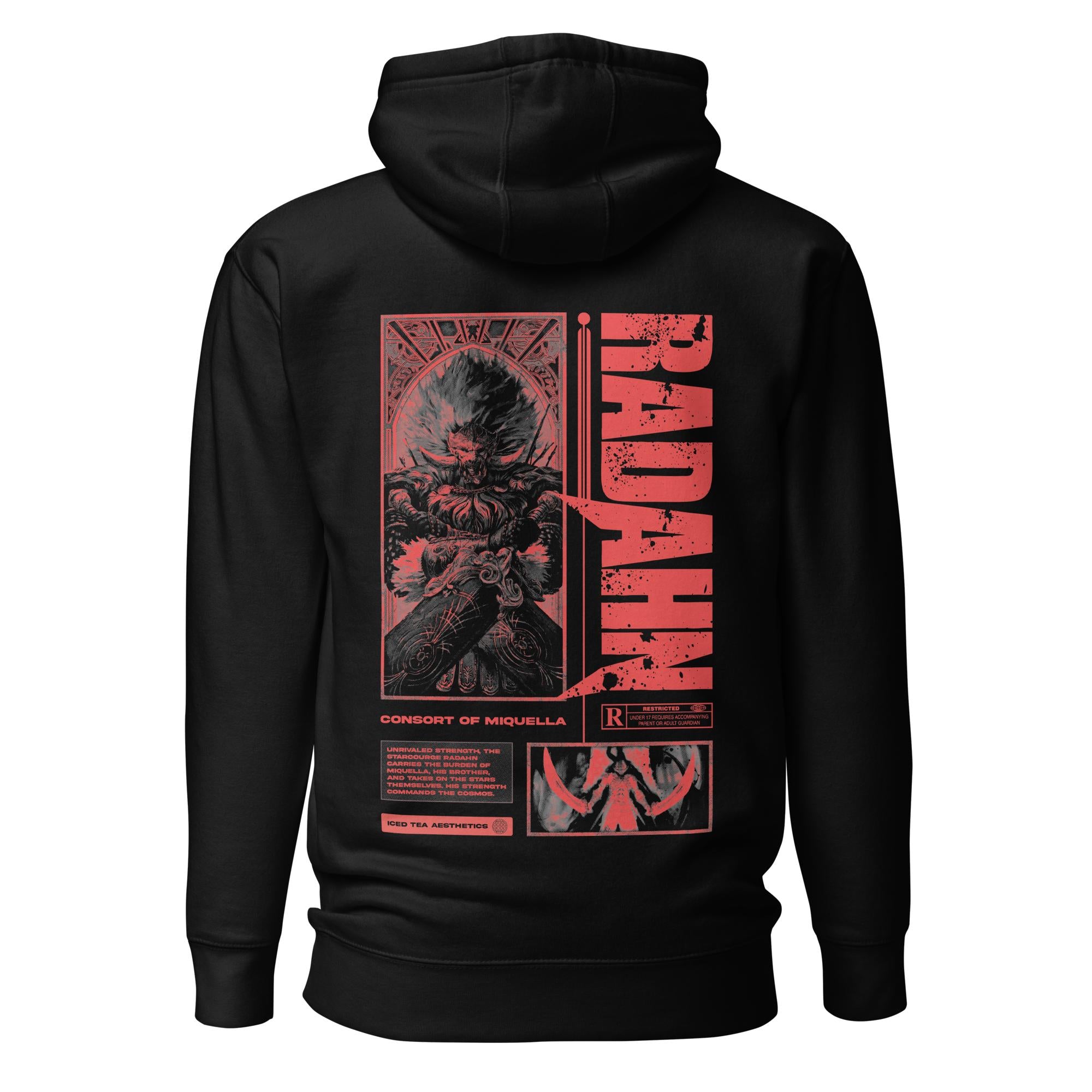 Radahn - Hoodie-Black-S-Iced Tea Aesthetics