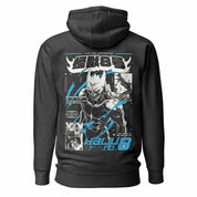 NO.8 UNLEASHED - Hoodie-Black-S-Iced Tea Aesthetics
