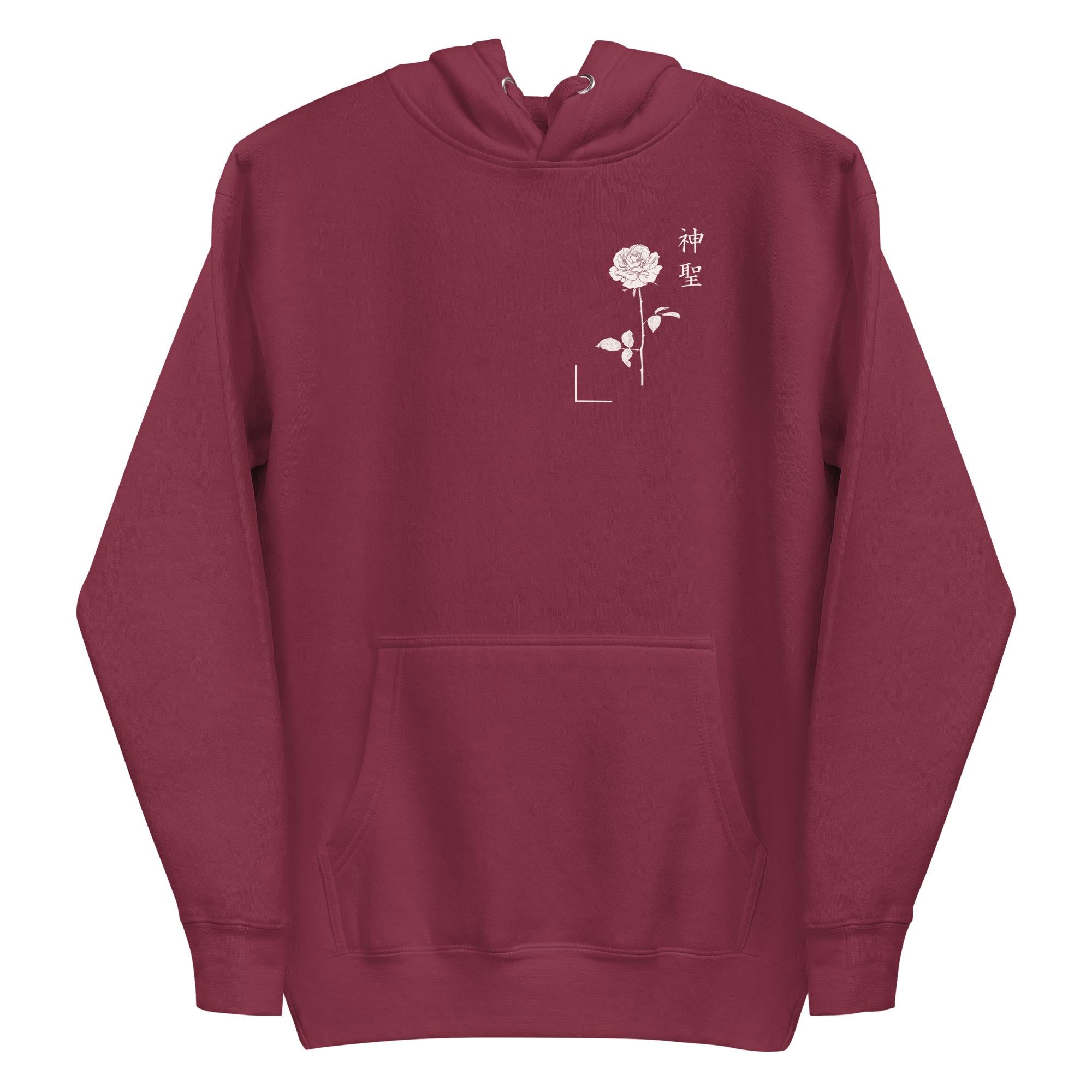 Sacred - Hoodie-Maroon-S-Iced Tea Aesthetics