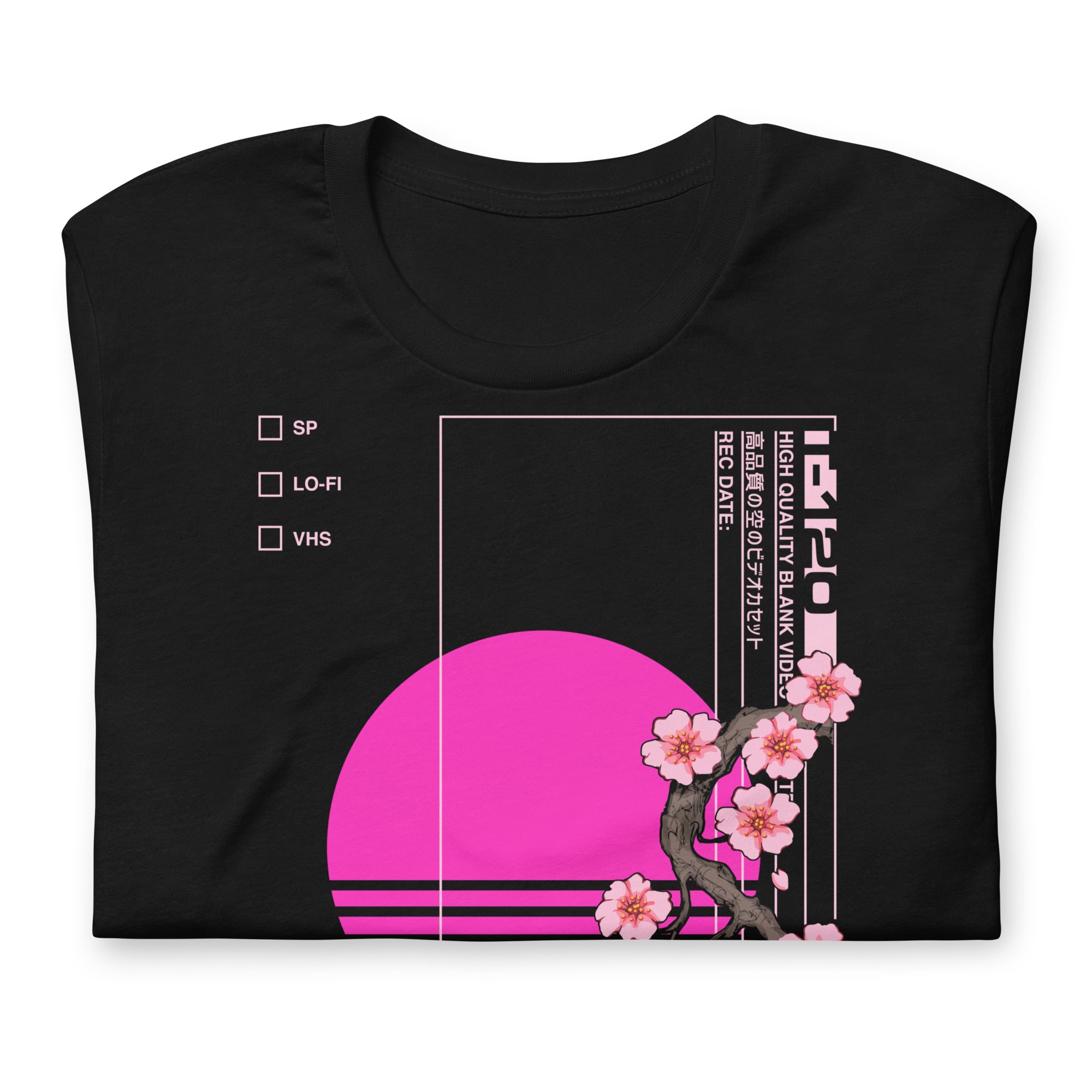 Sakura LO-FI (VHS) - T-Shirt
