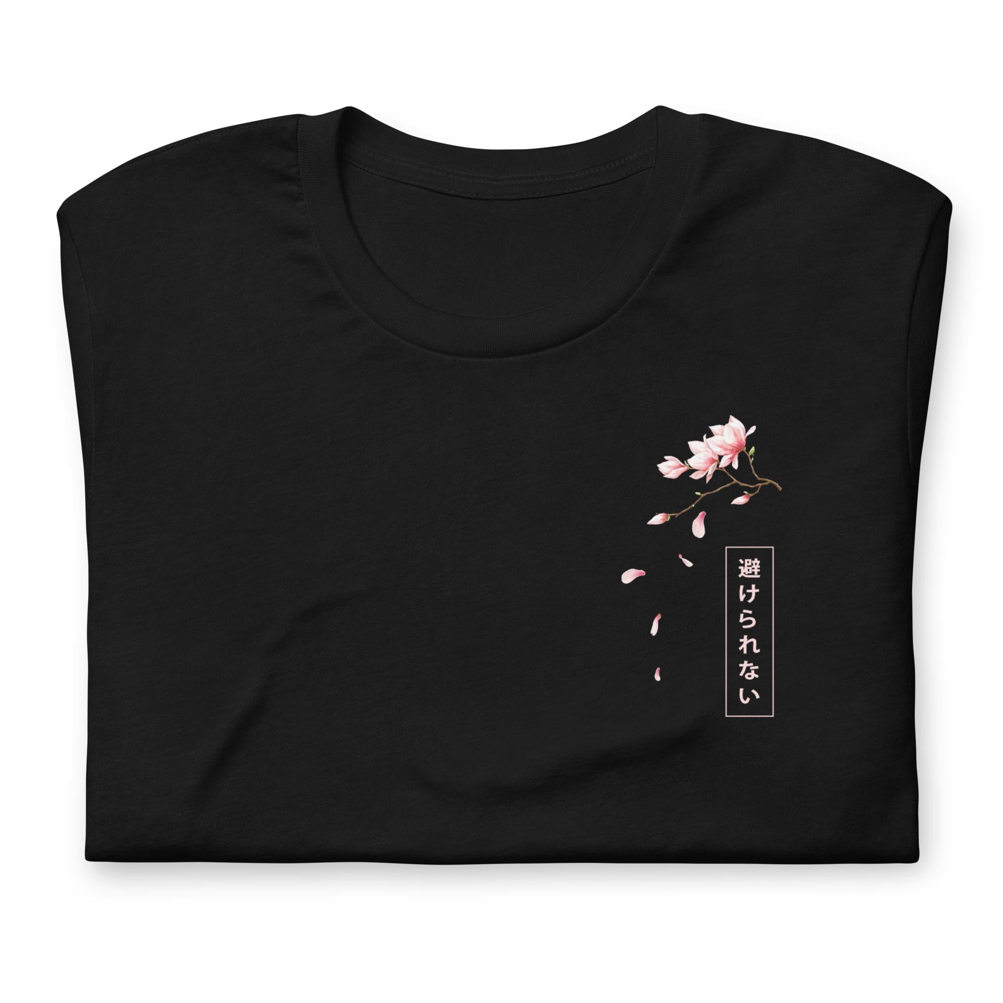 Death (ROSE) - T-Shirt Back Print-Black-S-Iced Tea Aesthetics