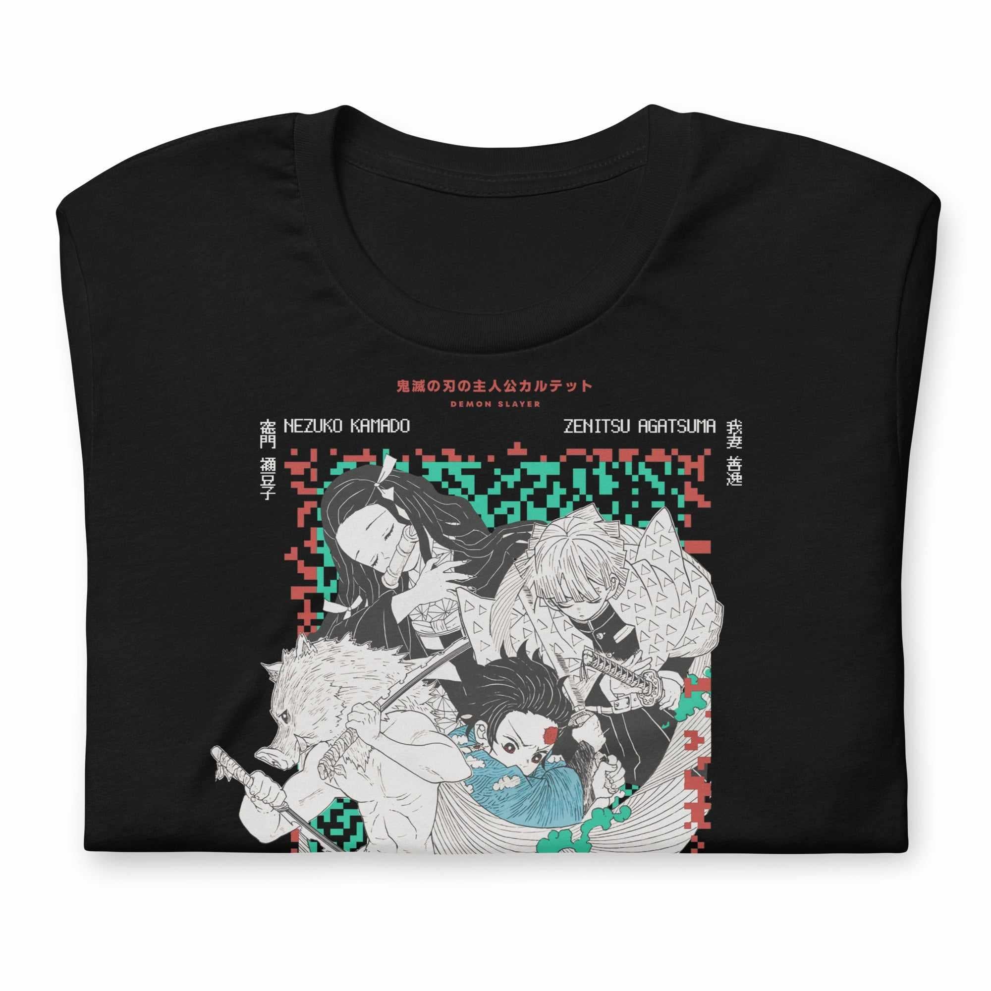 The Four - T-Shirt-Black-S-Iced Tea Aesthetics