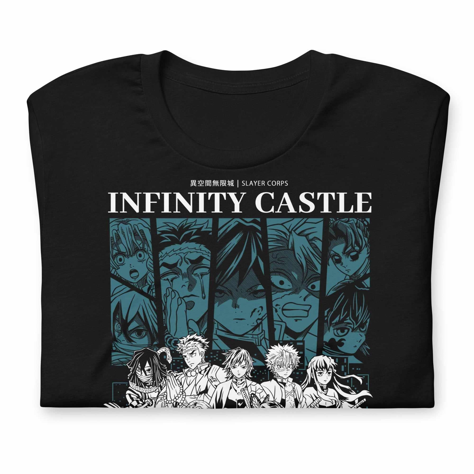 INFINITY CASTLE (SLAYER CORPS) - T-Shirt-S-Iced Tea Aesthetics