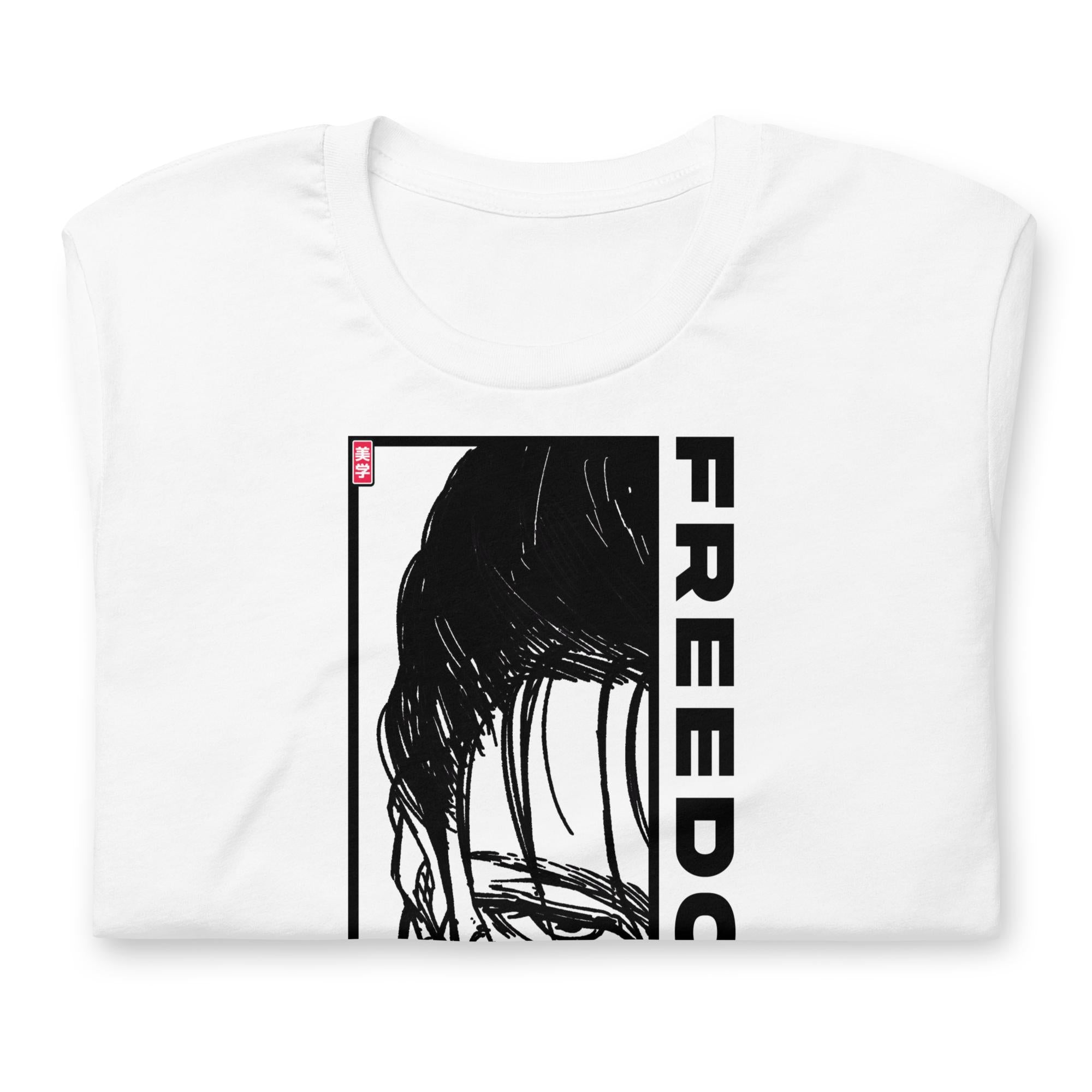 Eren (FREEDOM) - T-Shirt-Black-S-Iced Tea Aesthetics