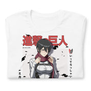 Mikasa "Goodbye" - T-Shirt-White-S-Iced Tea Aesthetics