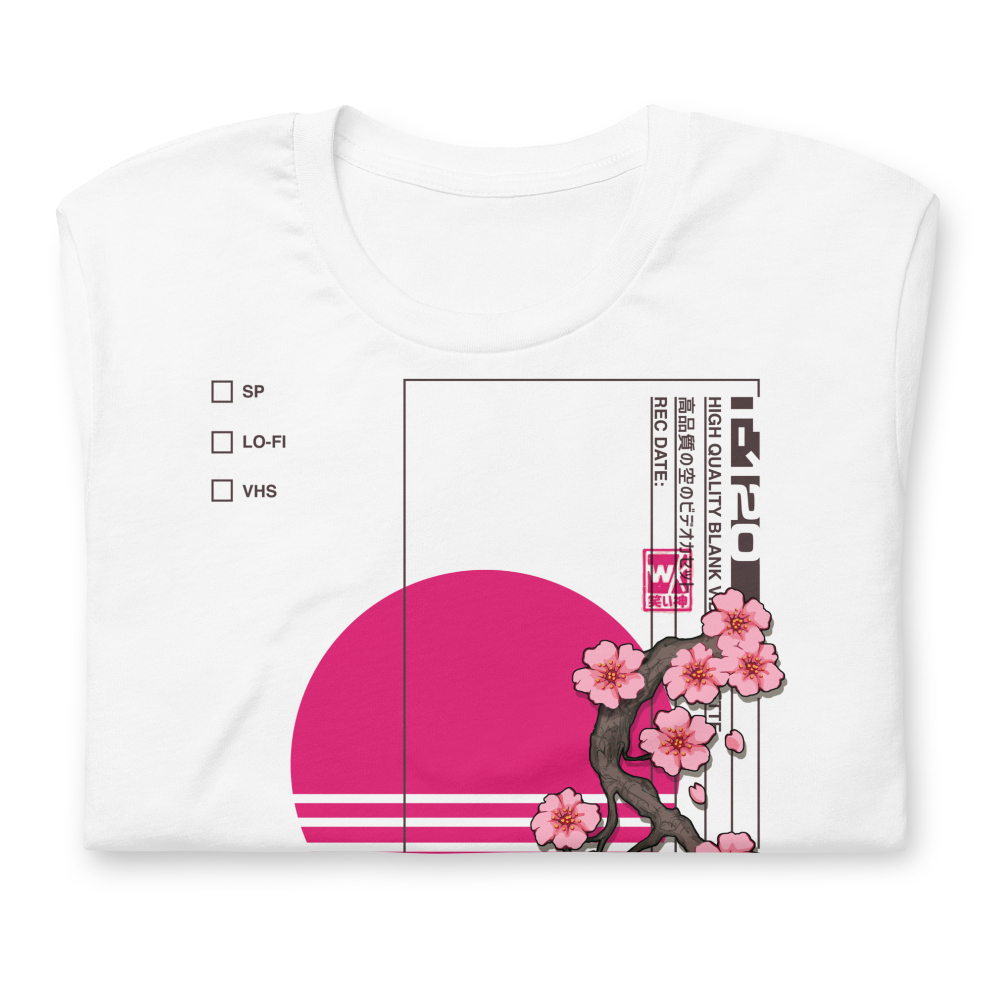 Sakura LO-FI (VHS) - T-Shirt
