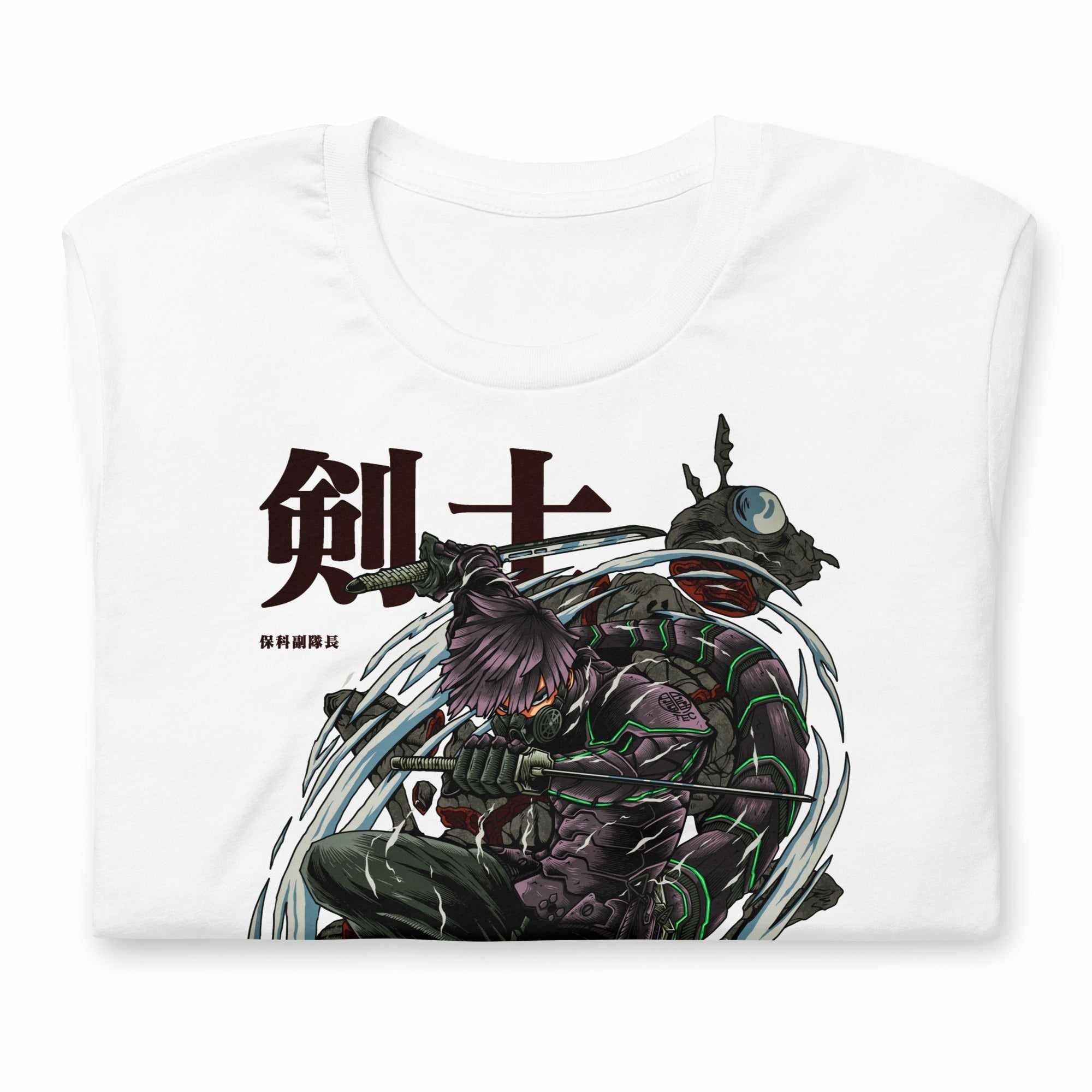 Soshiro (Swordsman) - T-Shirt-White-S-Iced Tea Aesthetics
