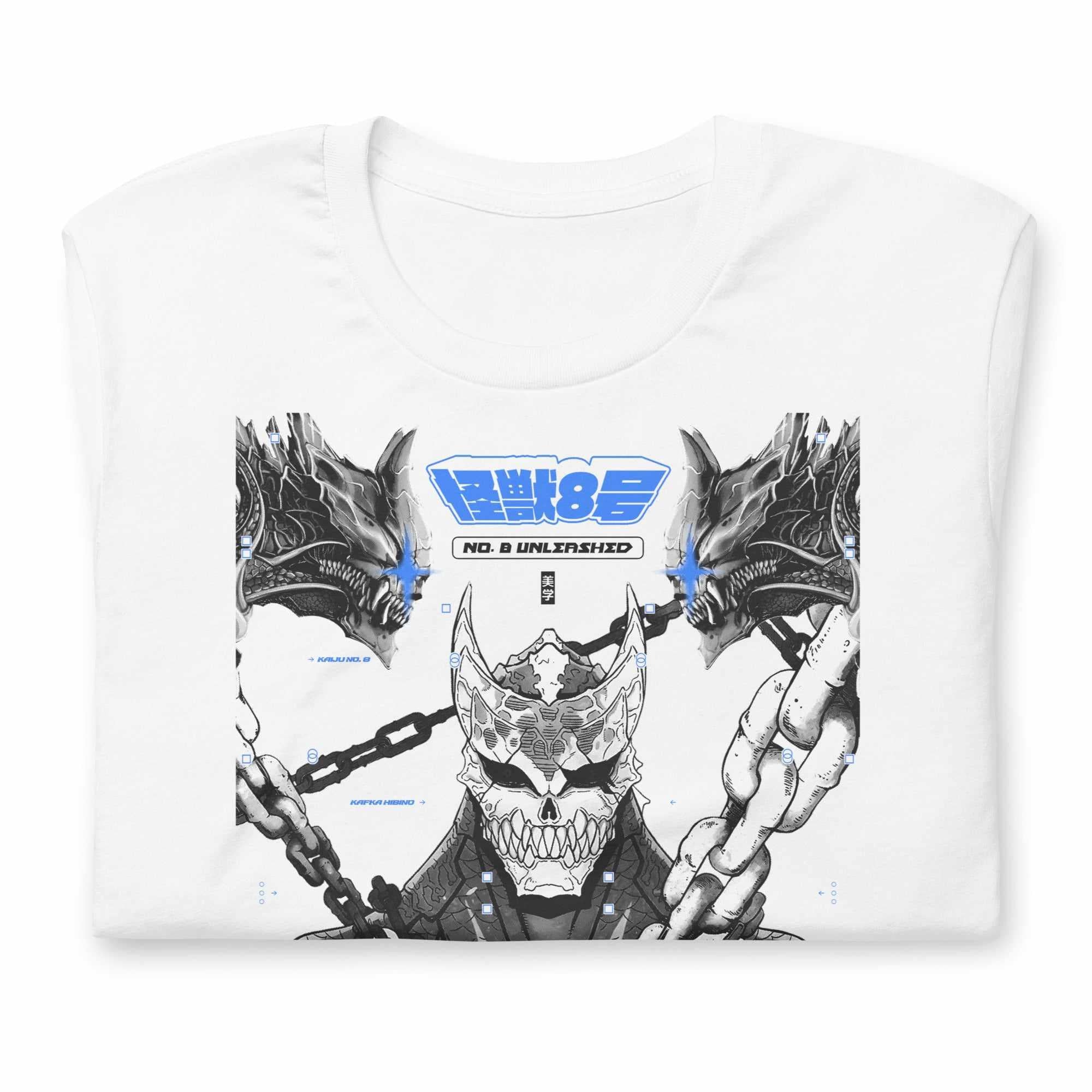NO. 8 UNLEASHED (MK2) - T-Shirt-White-S-Iced Tea Aesthetics
